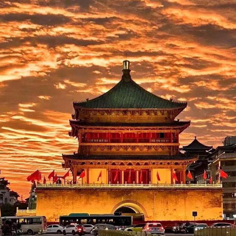 The historical evolution of Xi'an